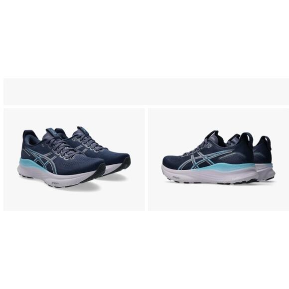 NWT Asics Gel-Kayano 32 Athletic Running Casual Comfort Sneakers Purple Blue 8.5 - Picture 1 of 13